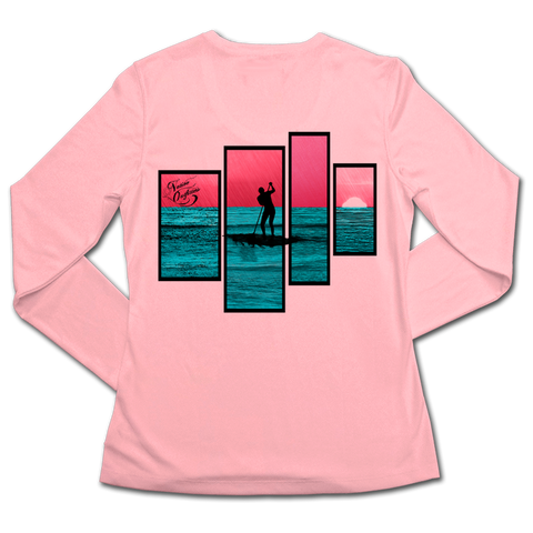 Ladies SPF50+ Sun Shirt - PaddleBoard