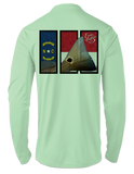 N. Carolina Redfish Flag TRI Z1