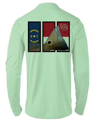 N. Carolina Redfish Flag TRI Z1