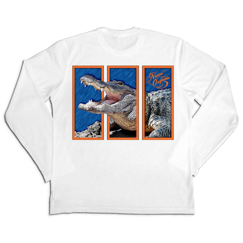 Kids Sun Shirt Men's LS SPF50+ Gator Tri