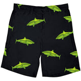 Resort Shorts  - Ocean Tested. Land Approved! GREEN SHARK